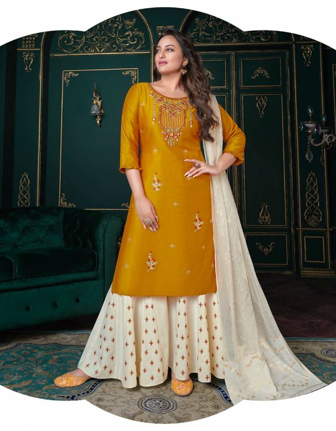 Lily And Lali Riwaaz 3 Festive Wear Wholesale Ready Made Suit Collection
